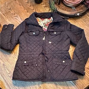 Women’s, Steve Madden quilted jacket, size Large.